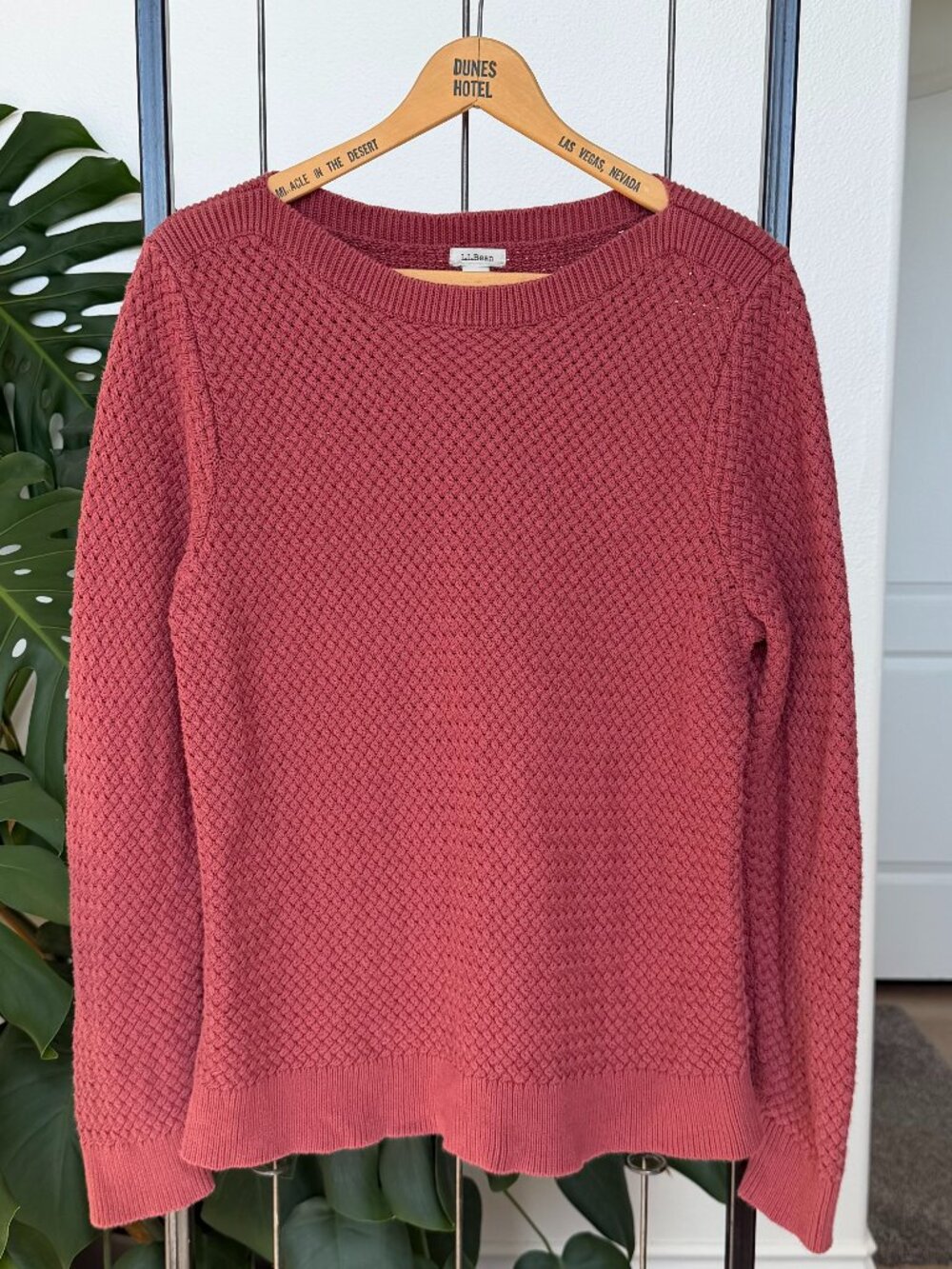 Vintage L.L.Bean 100% Cotton Knit Sweater